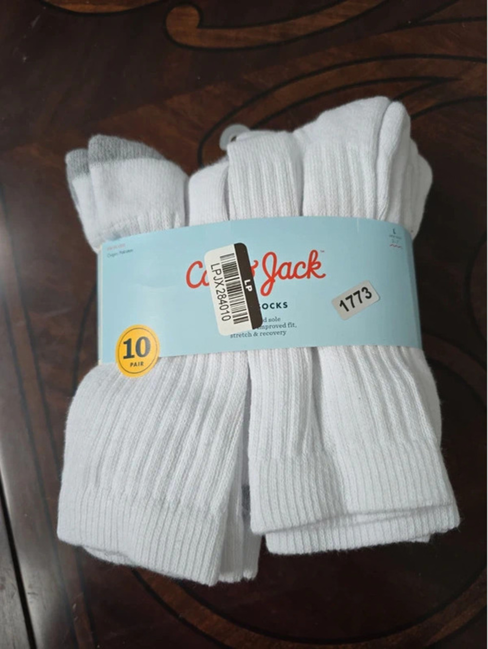 Brand new size large socks from target item. 1773 boxG19